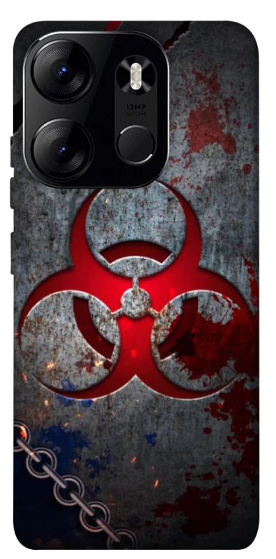 Чохол на Tecno Spark Go 2023 Радіація v3 фото 1 з 1