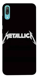 Чехол на Huawei Y6 Pro (2019) Metallica logo фото 1 Чехол на Huawei Y6 Pro (2019) Metallica logo фото 1 из 1