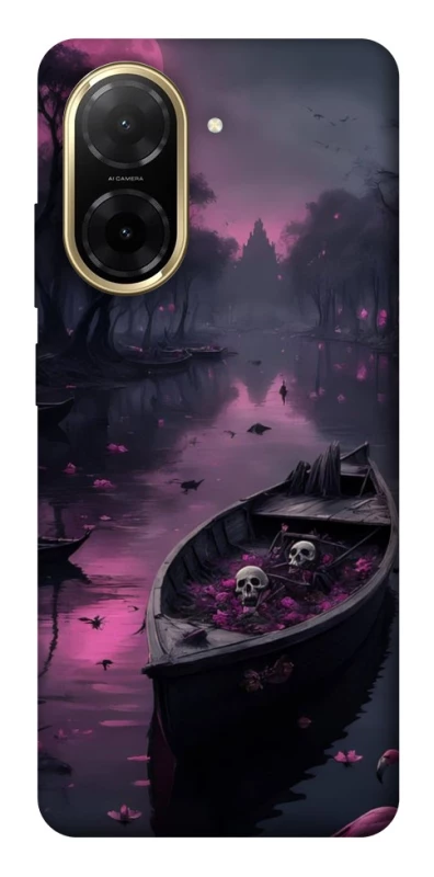 Чохол на Xiaomi Redmi A5 (Europe version) Boat and flamingo фото 1 з 1