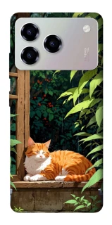 Чохол на ZTE Blade A76 red cat фото 1 з 1