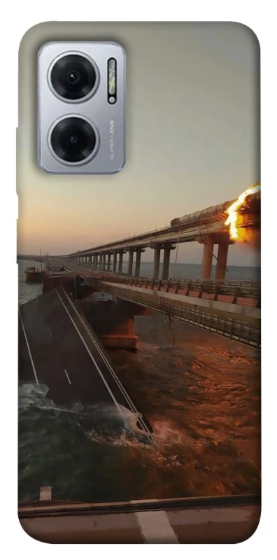 Чохол на Xiaomi Redmi Note 11E Кримський міст втомився фото 1 з 1