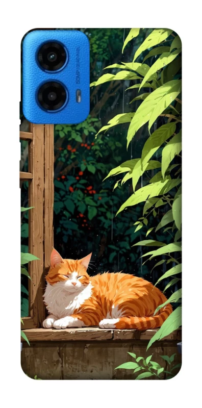Чохол на Motorola Moto G45 red cat фото 1 з 1