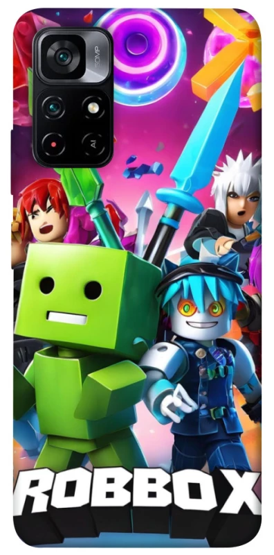Чохол на Xiaomi Poco M4 Pro 5G Roblox gaming heroes фото 1 з 1