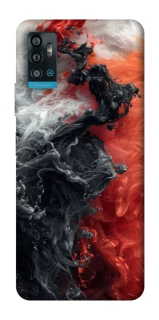 Чохол на ZTE Blade A71 Black and Red фото 1 з 1