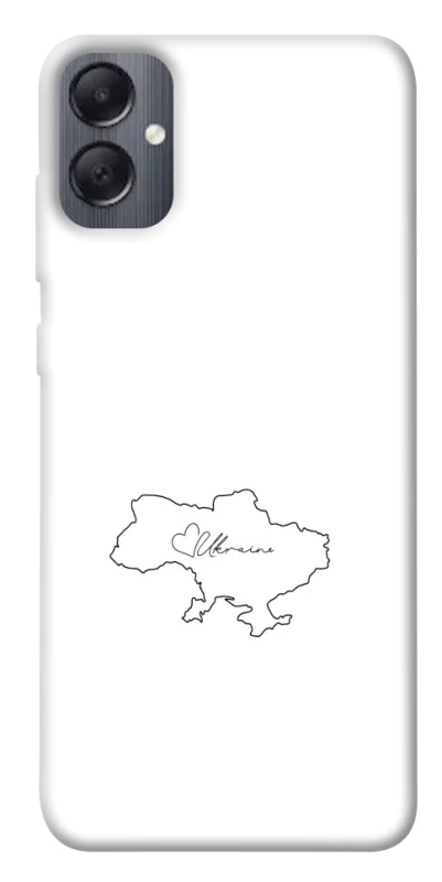 Чохол на Samsung Galaxy A05 Ukraine map фото 1 з 1