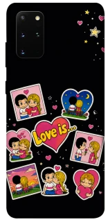 Чехол на Samsung Galaxy S20+ Love is фото 1 из 1