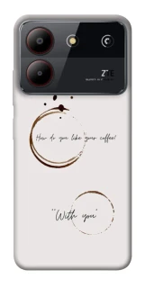 Чехол на ZTE Blade A54 4G Coffee with you фото 1 из 1