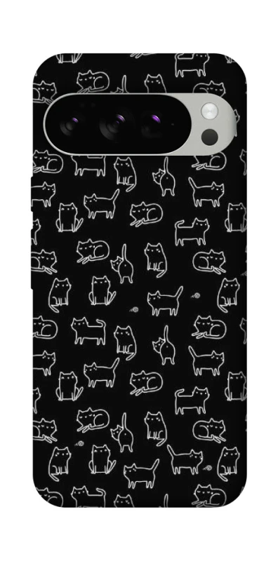 Чехол на Google Pixel 10 Pro Black Cats фото 1 из 1