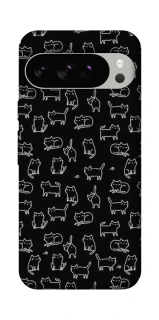 Чохол на Google Pixel 10 Pro Black Cats фото 1 з 1