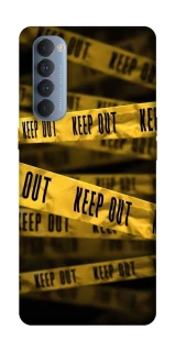 Чехол на Oppo Reno 4 Pro keep out фото 1 из 1