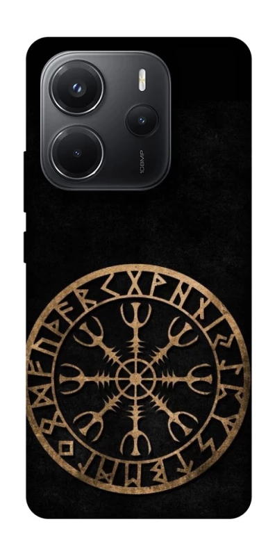Чехол на Xiaomi Redmi Note 14 4G (Int. version) Рунический круг v2 фото 1 из 1