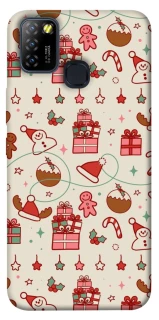 Чехол на Infinix Hot 10 Lite Новогодний v14 фото 1 из 1