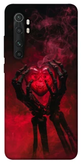 Чохол на Xiaomi Mi Note 10 Lite Heart in the hands of a skeleton фото 1 з 1