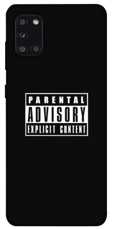 Чехол на Samsung Galaxy A31 Parental Advisory Label фото 1 из 1
