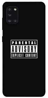 Чехол на Samsung Galaxy A31 Parental Advisory Label фото 1 из 1