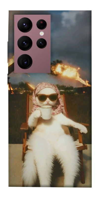 Чохол на Samsung Galaxy S22 Ultra Exploding Kittens ver.1 фото 1 з 1