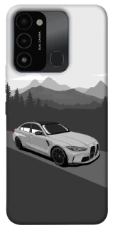Чехол на TECNO Spark 8C BMW grey v3 фото 1 из 1