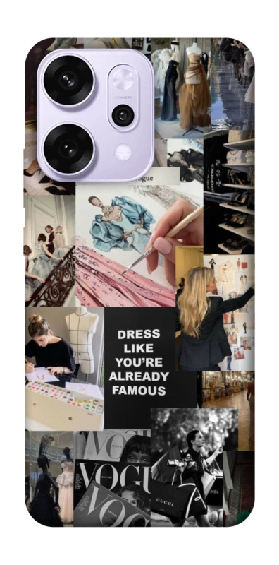 Чохол на Oppo Reno 14 Pro Fashion collage ver.11 фото 1 з 1