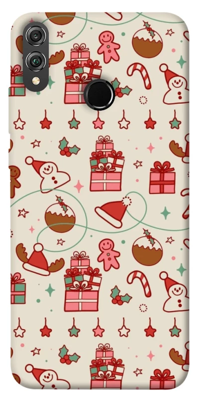 Чохол на Huawei Honor 8X Новорічний v14 фото 1 з 1
