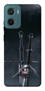 Чохол на Motorola Moto G06 Мечі Ведьмака фото 1 з 1