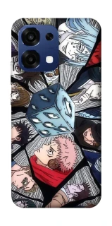 Чехол на Oppo A6 Pro 4G/5G jujutsu kaisen v4 фото 1 из 2