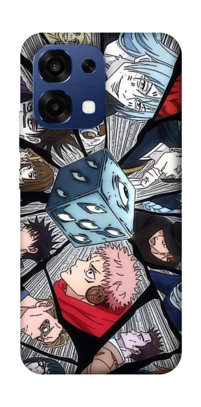 Чехол на Oppo A6 Pro 4G/5G jujutsu kaisen v4 фото 2 из 2