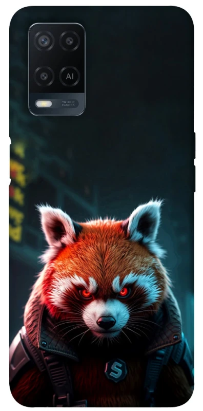Чохол на Oppo A54 4G Cyber Red Panda фото 1 з 1