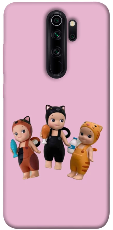 Чохол на Xiaomi Redmi Note 8 Pro Cat Cafe Trio фото 1 з 1