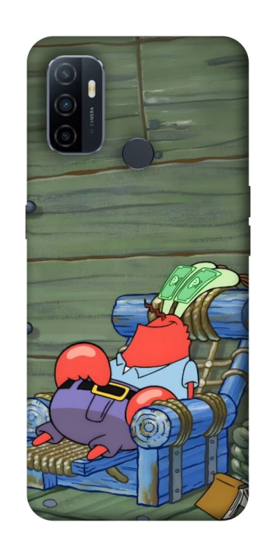 Чохол на Oppo A53 / A32 / A33 Mr.Krabs фото 1 Чохол на Oppo A53 / A32 / A33 Mr.Krabs фото 1 з 1