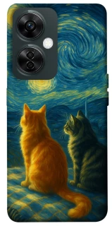 Чехол на OnePlus Nord CE 3 Lite Cats under the stars фото 1 из 1
