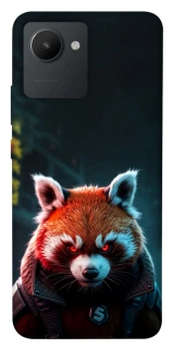 Чохол на Realme C30 Cyber Red Panda фото 1 з 1
