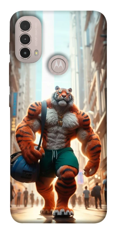 Чохол на Motorola Moto E40 Тигр фото 1 з 1