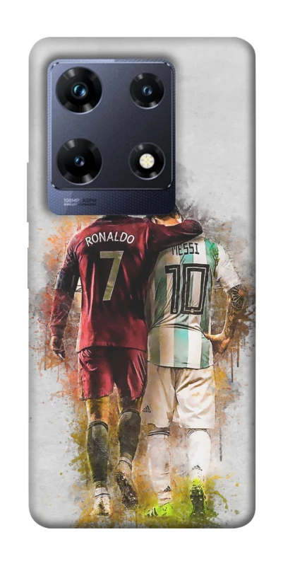 Чохол на Infinix Note 30 Pro Ronaldo та Messi фото 1 з 1