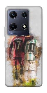 Чохол на Infinix Note 30 Pro Ronaldo та Messi фото 1 з 1