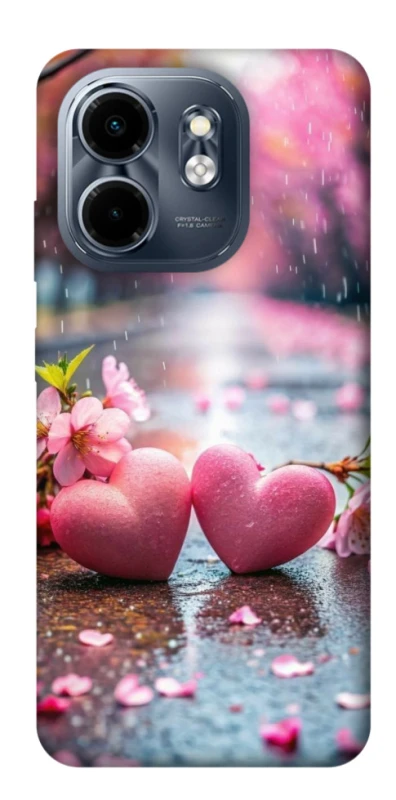 Чохол на Infinix Smart 9 4G / Hot 50i Pink heart фото 1 з 1