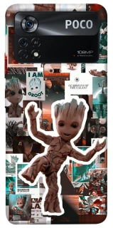 Чехол на Xiaomi Poco X4 Pro 5G Mini Groot v2 фото 1 из 1
