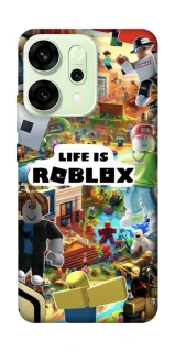 Чохол на Oppo Reno 14 Life is Roblox фото 1 з 1