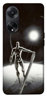 Чохол на Oppo A58 4G Срібний серфер фото 1 з 1