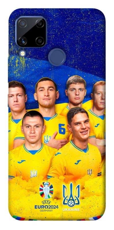 Чехол на Realme C15 Сбоная Украины v2 фото 1 из 1