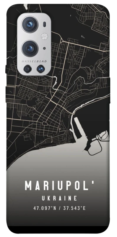 Чехол на OnePlus 9 Pro Mariupol map фото 1 из 1