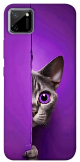 Чохол на Realme C11 Кіт-підглядач фото 1 з 1