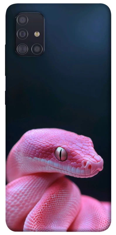 Чохол на Samsung Galaxy A51 Рожева змія фото 1 з 1