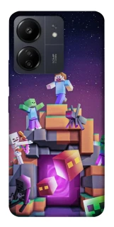 Чохол на Xiaomi Poco C65 Minecraft aesthetics фото 1 з 1