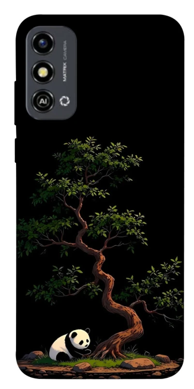 Чехол на ZTE Blade A53 Panda and tree фото 1 из 1
