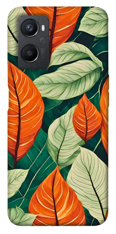 Чохол на Oppo A96 Leaves фото 1 з 1