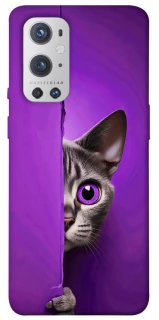 Чехол на OnePlus 9 Pro Кот-подглядыватель фото 1 из 1