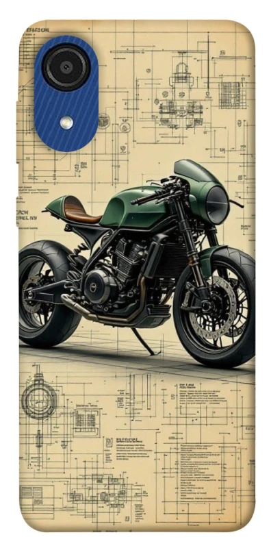 Чохол на Samsung Galaxy A03 Core Bike model фото 1 з 1