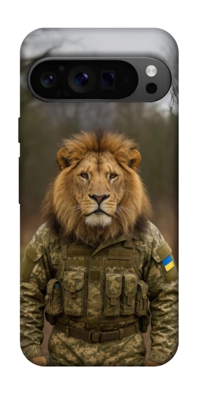 Чохол на Google Pixel 9 Pro Лев захисник фото 1 з 1