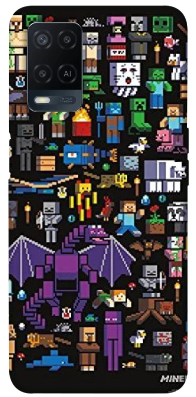 Чохол на Oppo A54 4G Minecraft v5 фото 1 з 1