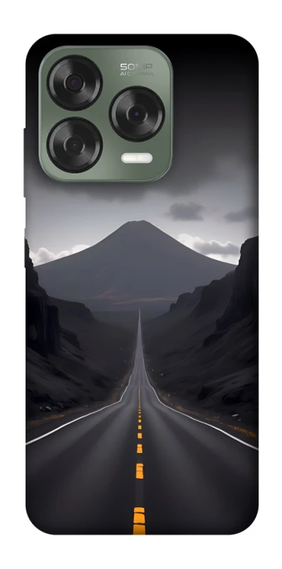 Чехол на ZTE Nubia V70 Design Black mountains фото 1 из 1